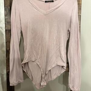 Women's V-Neck Long Sleeve Bodysuit